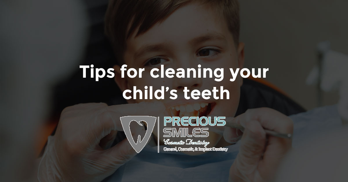 Tips for cleaning your child’s teeth
